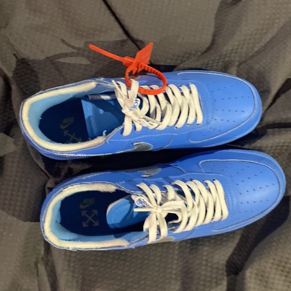 Off-white X Nike university blue Air Force one - Picture 2 of 5